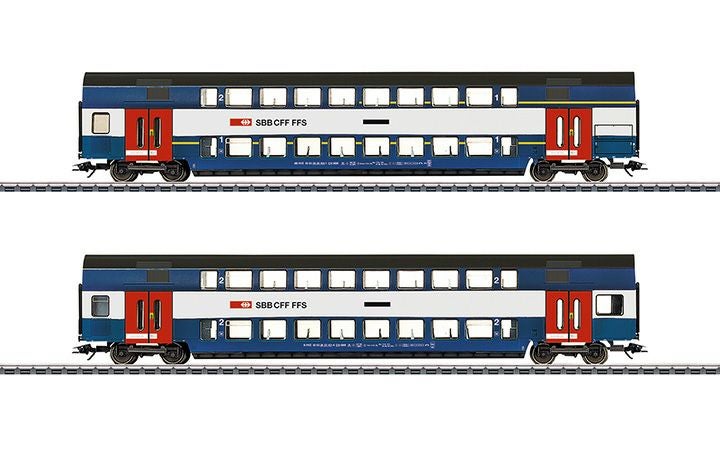 maerklin/メルクリン 43574 ２階建客車２両セット SBB Zurich S-Bahn