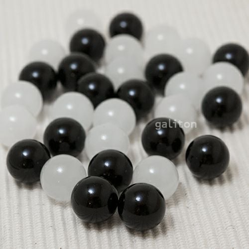 ビー玉 モノクロ 15mm 30個入