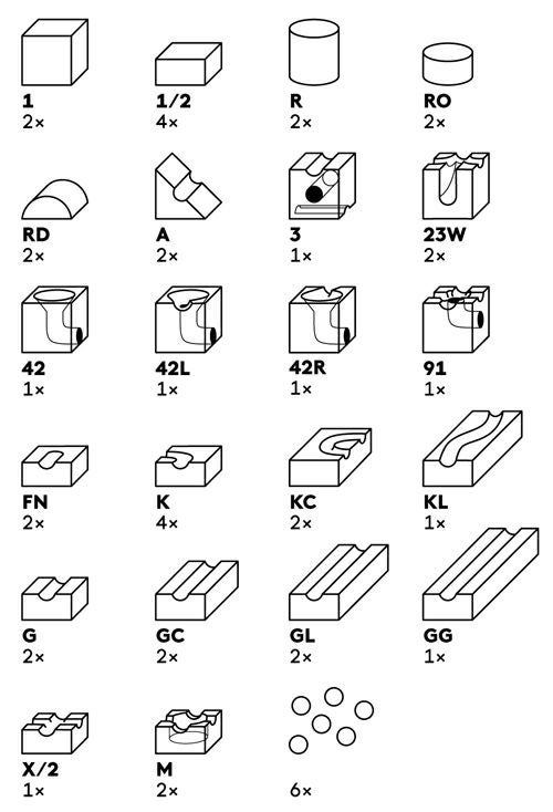 【ビー玉40個特典付】 キュボロ ジュニア CUBORO クボロ