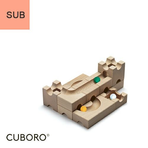 ビー玉40個特典付】 キュボロ サブ CUBORO クボロ |木のおもちゃ がりとん