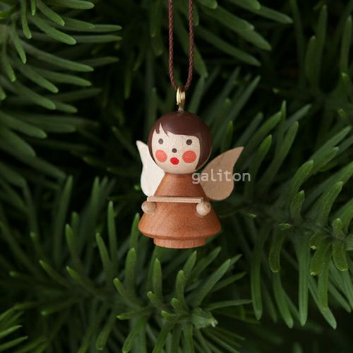 【xmas限定販売】《クリスマスオーナメント》 クリスティアンウルブリヒト Christian Ulbricht ミニミニ天使 ナチュラル