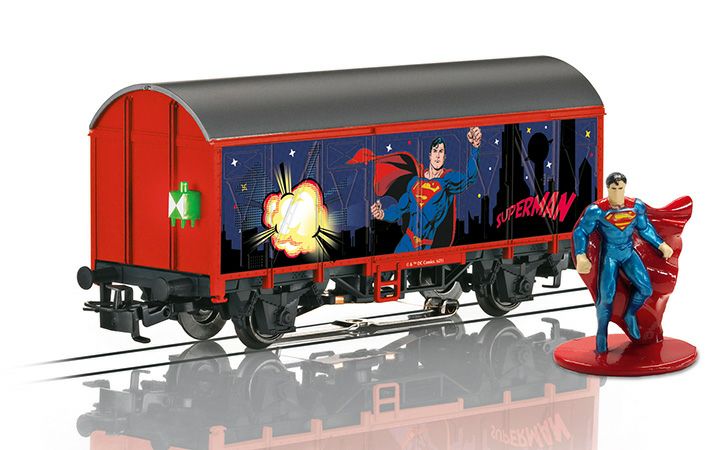 maerklin/メルクリン 44825 有蓋貨車 Superman