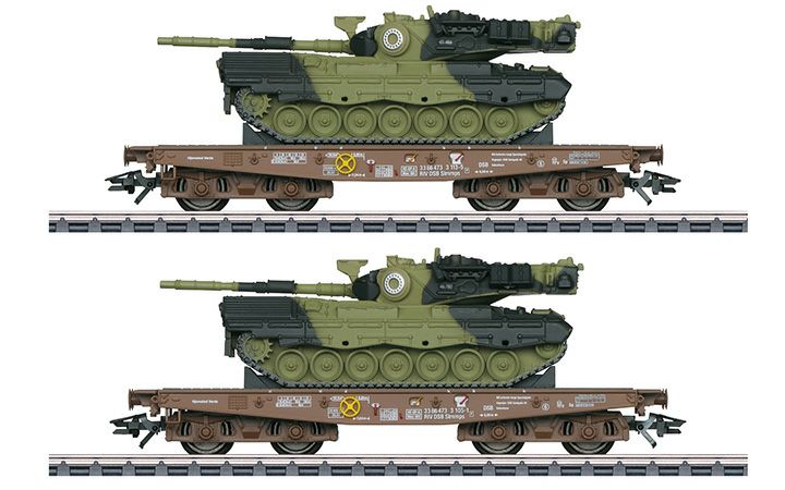 maerklin/メルクリン 48842 重量物積載貨車2両セット DSB Type Slmmps