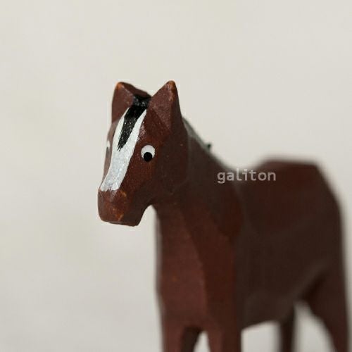 クリスティアンヴェルナー Christian Werner うま 茶 黒たてがみ（小）