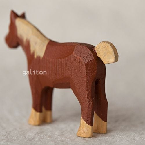 クリスティアンヴェルナー Christian Werner 農耕馬 白たてがみ（小）