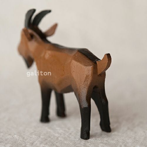 クリスティアンヴェルナー Christian Werner やぎ 茶（大）