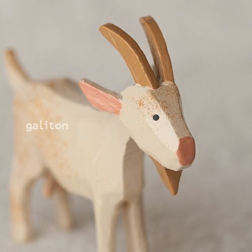 クリスティアンヴェルナー Christian Werner やぎ 白（大）