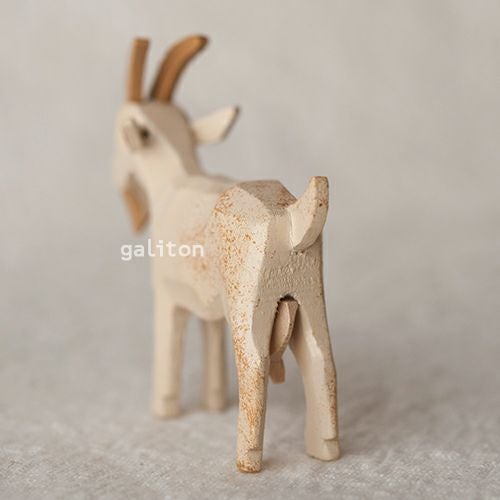 クリスティアンヴェルナー Christian Werner やぎ 白（大）