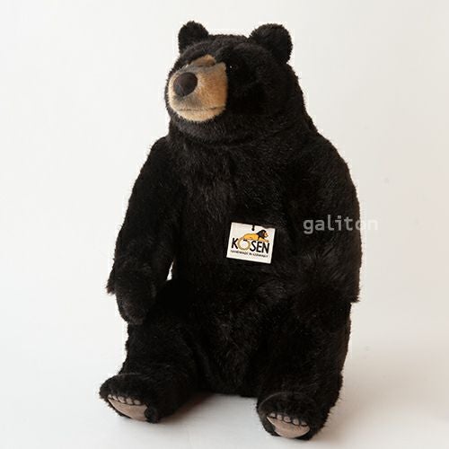 ケーセン Koesen ぬいぐるみ 限定版ブラックベア JIMMY ジミー