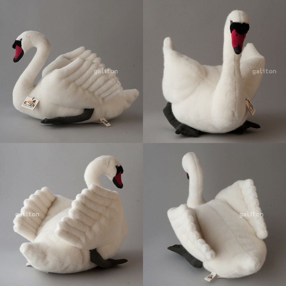 ケーセン Koesen ぬいぐるみ 白鳥