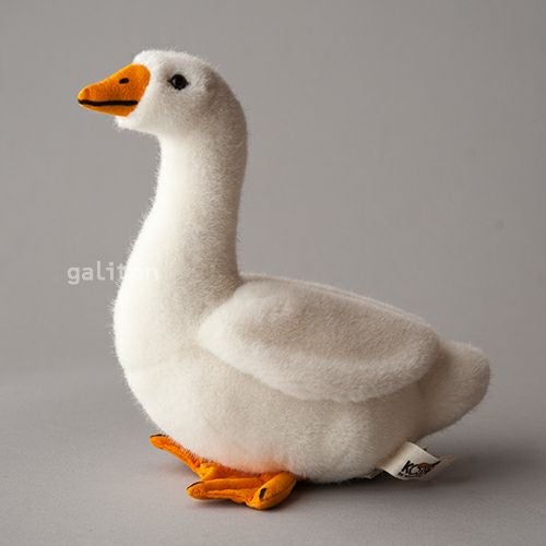 ケーセン Koesen ぬいぐるみ がちょう（小） 白