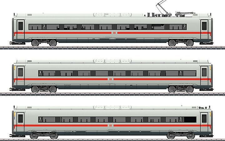 maerklin/メルクリン 43724 高速列車ICE4 増結3両セット DBAG