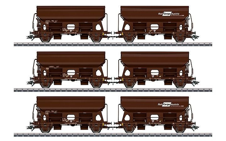 maerklin/メルクリン 46308 ヒンジ付ルーフ貨車セット RCA