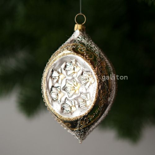 【xmas限定販売】 ワイヤーグラスオーナメント Reu07