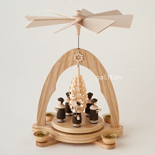 【xmas限定販売】 クリスマスピラミッド アルビンプライスラー Albin Preissler シュパンバウムと聖歌隊 085401