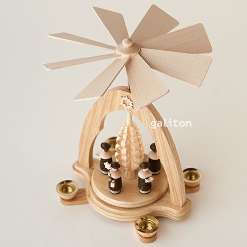 【xmas限定販売】 クリスマスピラミッド アルビンプライスラー Albin Preissler シュパンバウムと聖歌隊 085401