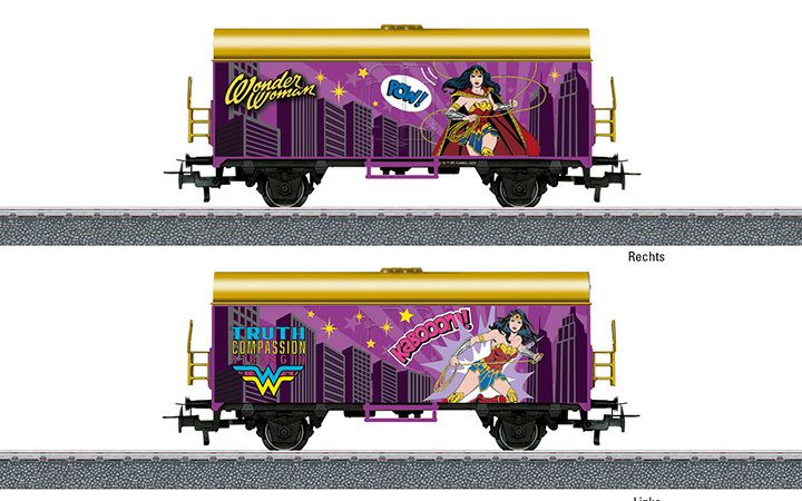 maerklin/メルクリン 44828 冷蔵貨車 Wonder Woman