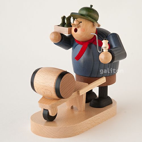 煙出し人形 KWO太っちょビール売り 21517