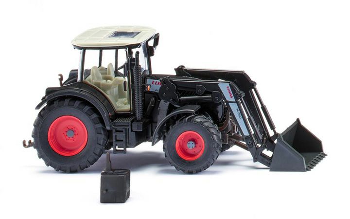 Wiking/ヴィーキング 036312 Claas Arion 640 mit Frontlader 150 - schwarz