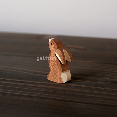 オストハイマー Ostheimer うさぎ 茶 上向き