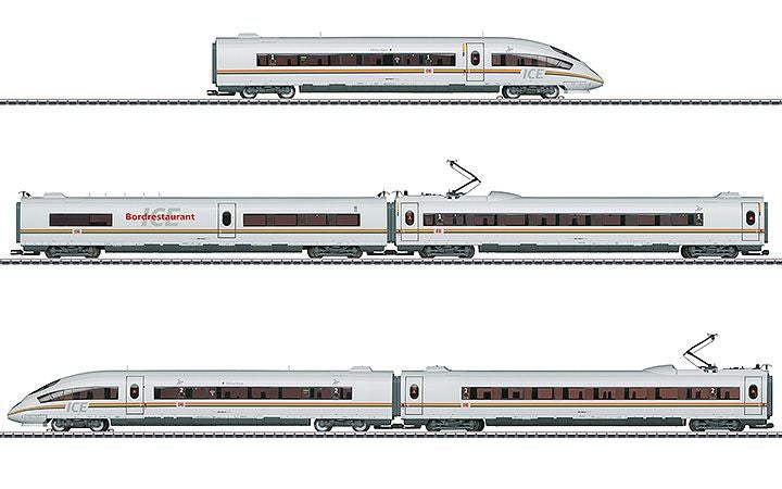 maerklin/メルクリン 37784 高速列車 DBAG Baureihe 403 ICE3