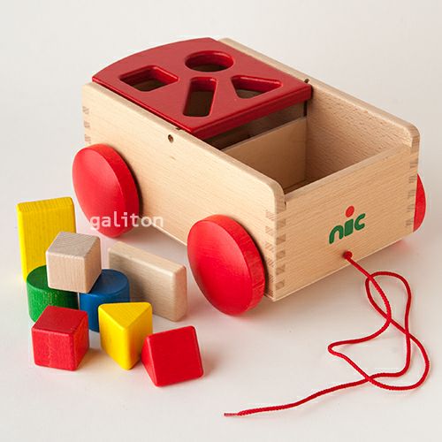 ニック社 nic 車付ポストボックス 赤