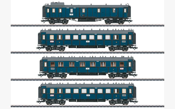 maerklin/メルクリン 41353 急行客車 K.Bay.Sts.B. 4両セット