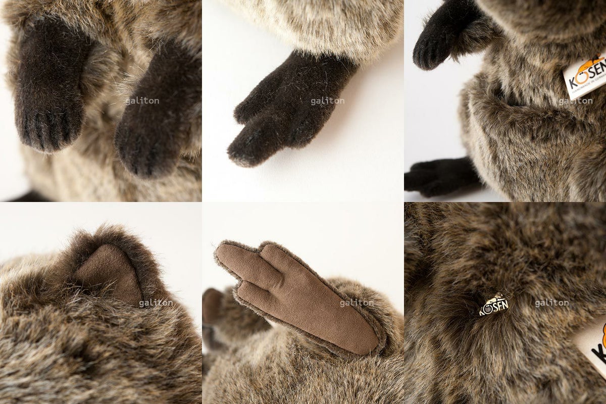 ケーセン Koesen ぬいぐるみ クオッカ（クアッカワラビー）（大）