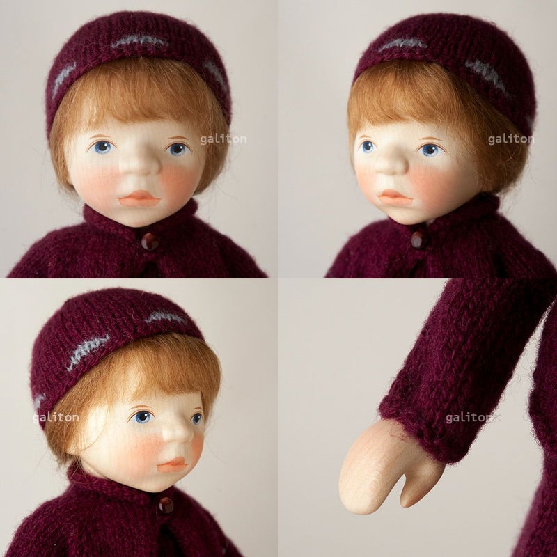 Elisabeth Pongratz ポングラッツ人形 オールウッド H401 エンジニットワンピース ボレロ付き