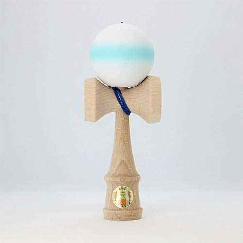 山形工房 けん玉 大空 マット Matte 水色ライン