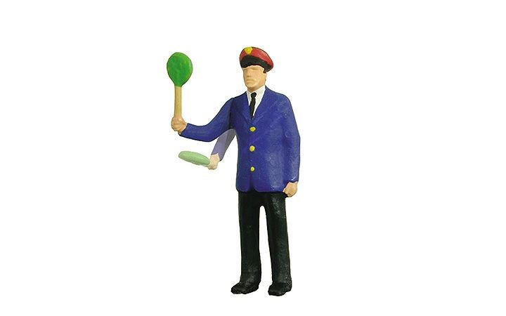 Viessmann/フィースマン 1513 信号を出す駅員 for HO