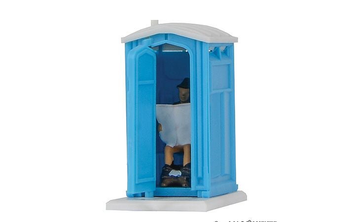 Viessmann/フィースマン 1545 仮設トイレにて for HO