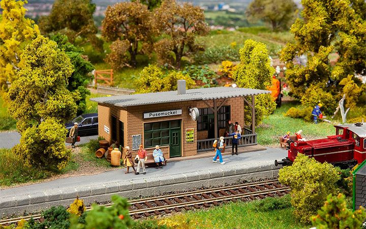 FALLER/ファーラー 110204 プスムケル ウェイサイド駅　HOゲージ