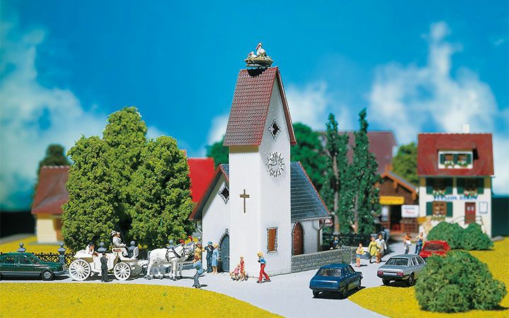 FALLER/ファーラー 130236 村の教会　HOゲージ