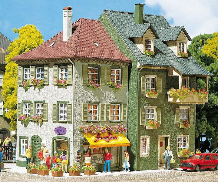 FALLER/ファーラー 130414 町の住宅2棟セット　HOゲージ