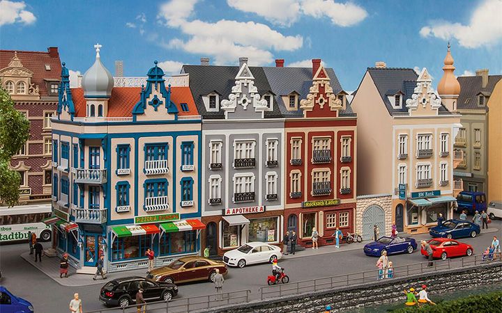 FALLER/ファーラー 130701 ベートーベン通りの街並　HOゲージ