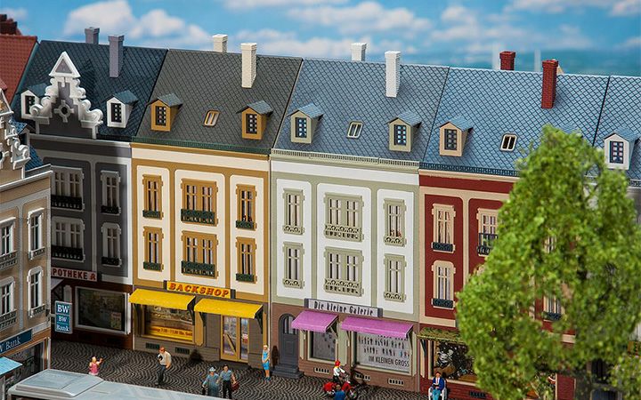 FALLER/ファーラー 130702 ベートーベン通の長屋　HOゲージ