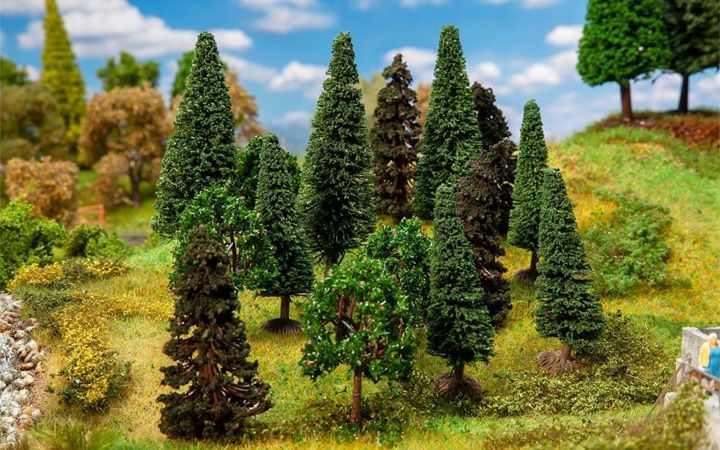 FALLER/ファーラー 181529 樹木混合アソート15本セット