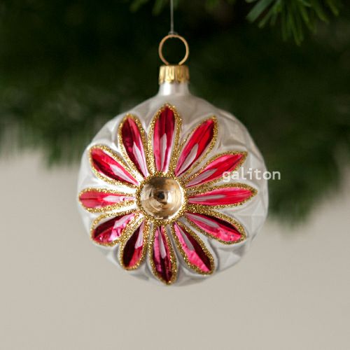 【xmas限定販売】 グラスオーナメント 氷花 30242