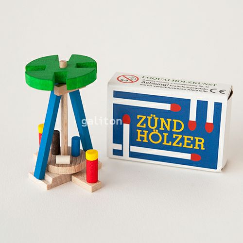 【xmas限定販売】 ロークワイ LOQUAI マッチ箱入 クリスマスピラミッド