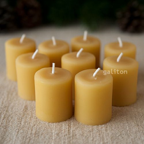 【xmas限定販売】 ディパン Dipam 蜜蝋パーティーキャンドル9個入