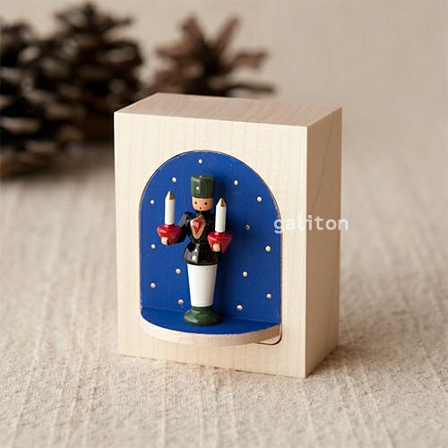 【xmas限定販売】 ヴォルフガングブラウン Wolfgang Braun からくり小箱 鉱夫