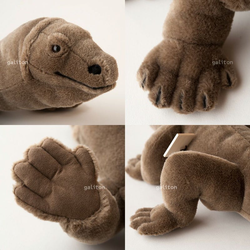 ケーセン Koesen ぬいぐるみ オオトカゲ（大）