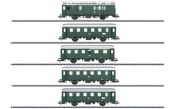 maerklin/メルクリン 43353 客車5両セット DB