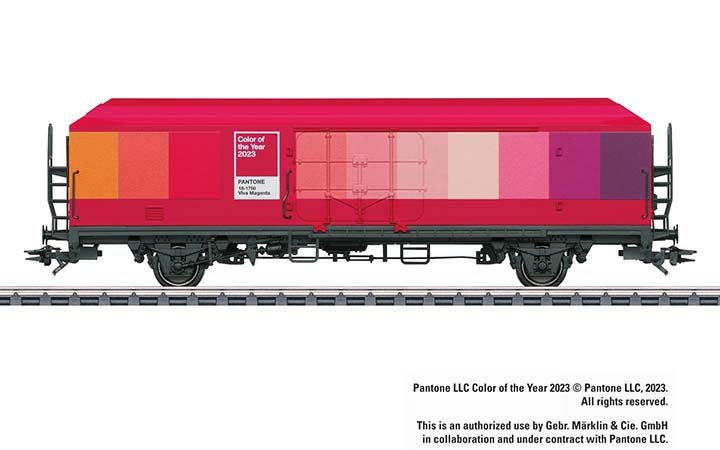 maerklin/メルクリン 48553 貨車PANTONE Color of the Year for 2023