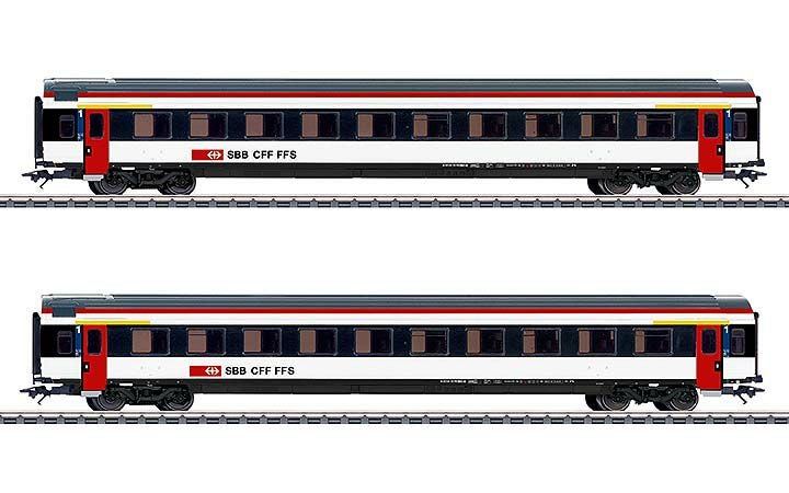 maerklin/メルクリン 42154 急行客車2両セット SBB Mark IV Type A