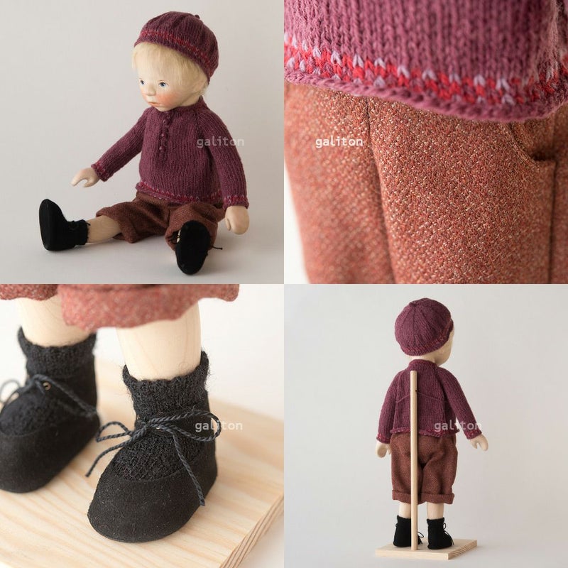 Elisabeth Pongratz ポングラッツ人形 オールウッド H414 エンジニットセーター