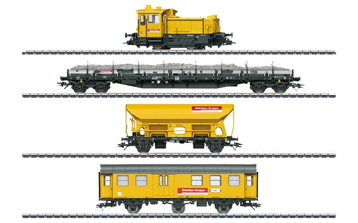 maerklin/メルクリン 26621 ディーゼル機関車DBAG Class335 Kof III 保線区セット