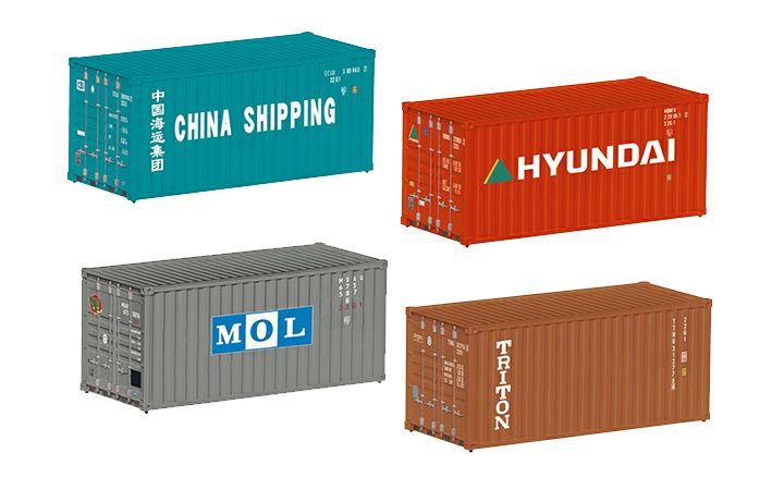 maerklin/メルクリン 76553 20ft コンテナセット