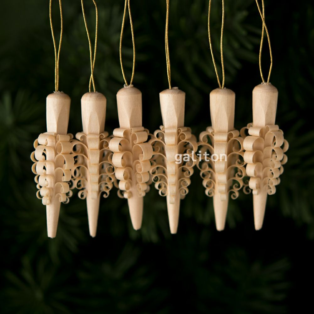 【xmas限定販売】《クリスマスオーナメント》 シュパンツァプフェン ミニ 6個セット199199